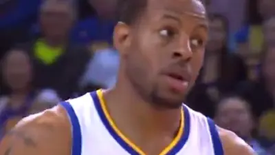 Andre Iguodala face