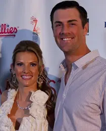 Cole wife Heidi Hamels