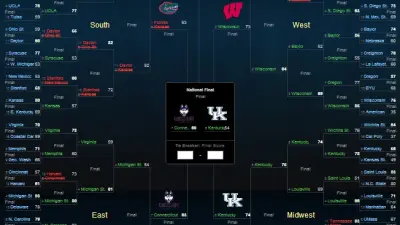 Corey Johnson bracket
