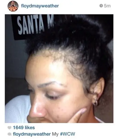 Floyd Mayweather Instagram Shantel Jackson