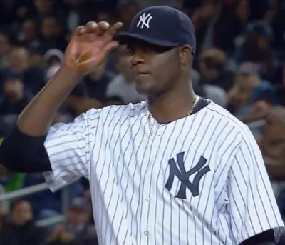 Michael Pineda pine tar hand