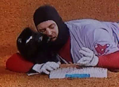 Mike Napoli finger
