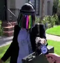 V Stiviano mask