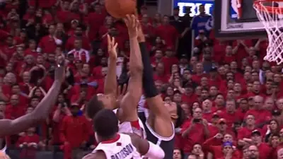 Paul Pierce block Kyle Lowry