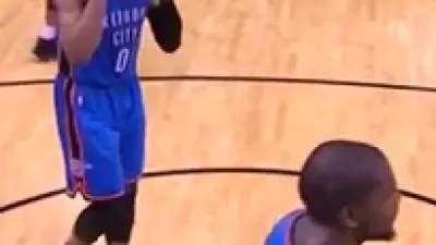Russell Westbrook Kevin Durant wake up
