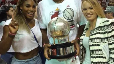 Serena Williams Caroline Wozniacki Greg Oden