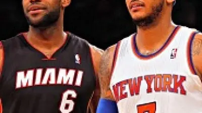 Carmelo Anthony LeBron James