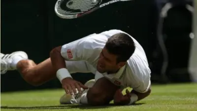 Novak Djokovic shoulder