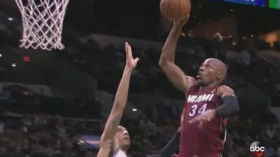 Ray Allen dunk