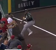 Yoenis Cespedes throw