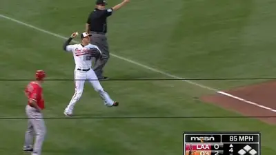Manny Machado throw