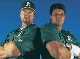 Mark McGwire Jose Canseco