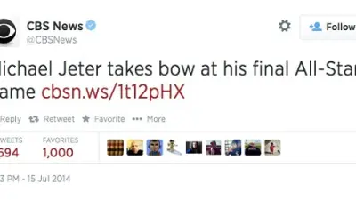 Michael Jeter tweet CBS News