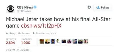 Michael Jeter tweet CBS News
