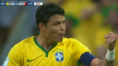 Thiago Silva Brazil goal