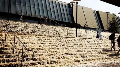 UCLA Pauley Pavilion flood