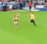 World Cup streaker