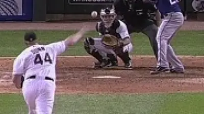 Adam Dunn pitching