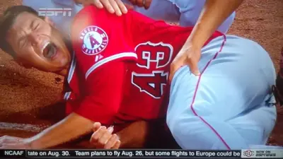 Garrett Richards knee injury
