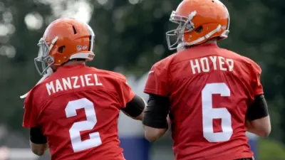 Johnny Manziel Brian Hoyer