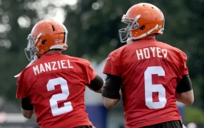 Johnny Manziel Brian Hoyer