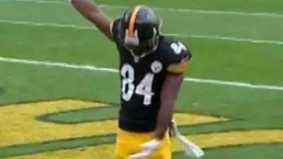 Antonio Brown celebration