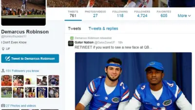 Demarcus Robinson Twitter