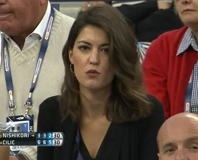 Marin Cilic girlfriend Kristina Milkovic