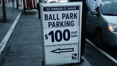 World Series parking San Francisco