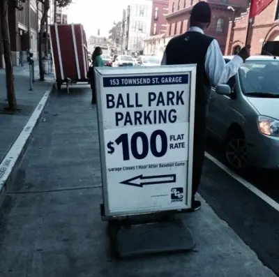 World Series parking San Francisco