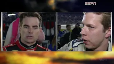 Jeff Gordon Brad Keselowski fight