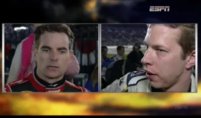 Jeff Gordon Brad Keselowski fight