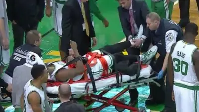 Marcus Smart leg injury