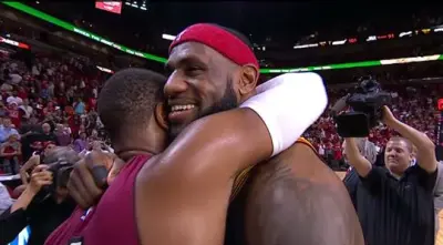 LeBron James Dwyane Wade