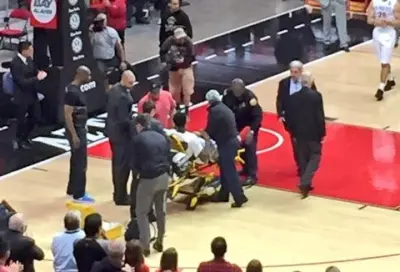 Dwayne Polee stretcher