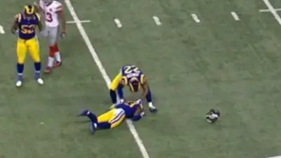 EJ Gaines hit