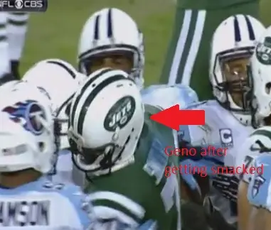 Geno Smith smacked