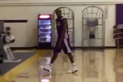Kobe Bryant practice