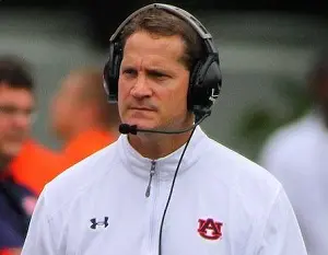 Gene Chizik in Auburn gear