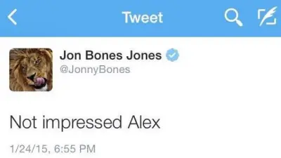 Jon Jones deleted tweet