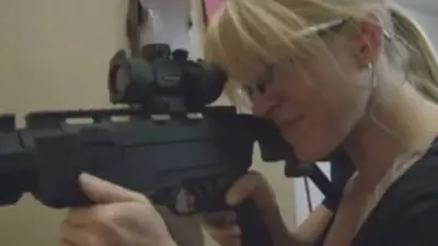 Patricia Driscoll rifle