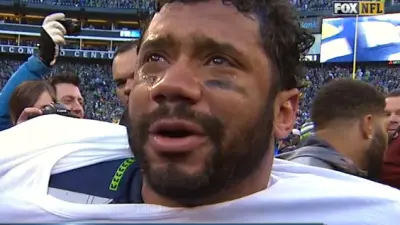 Russell Wilson crying interview