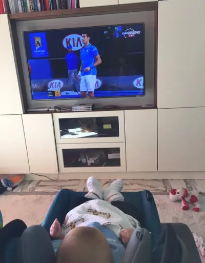 Novak Djokovic son Stefan