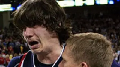 Adam Morrison crying