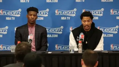Jimmy Butler Derrick Rose