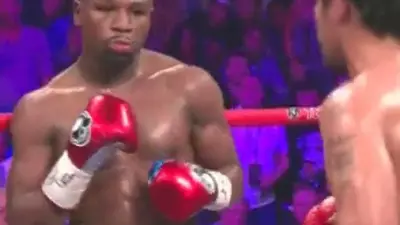 Floyd Mayweather taunt