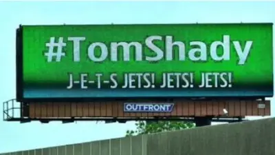 Jets Tom Shady billboard