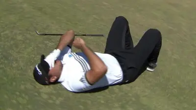 Jason Day collapse