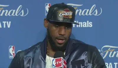 LeBron James finals
