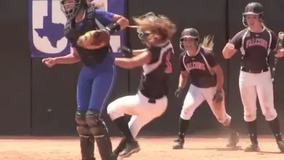 Softball catcher elbows